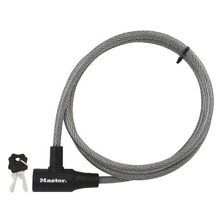 Master Lock Master Lock 3/8 in. D X 72 in. L Vinyl Coated Steel Locking Cable 8154DPF